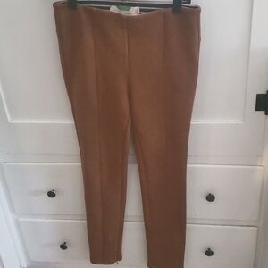 Anthropologie Suede Like Legging